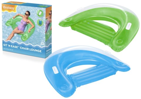Bestway Dmuchany Fotel Wodny 152cm x 99cm Bestway 43118 Niebieski Zielony
