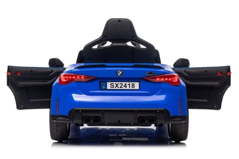 LEAN CARS Auto Na Akumulator BMW M4 Niebieskie
