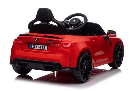 LEAN CARS Auto Na Akumulator Bmw M4 Czerwone