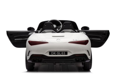 LEAN CARS Auto Na Akumulator Mercedes AMG SL63 Biały