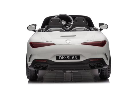 LEAN CARS Auto Na Akumulator Mercedes AMG SL63 Biały