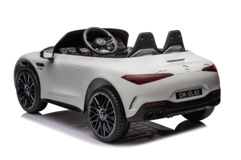 LEAN CARS Auto Na Akumulator Mercedes AMG SL63 Biały