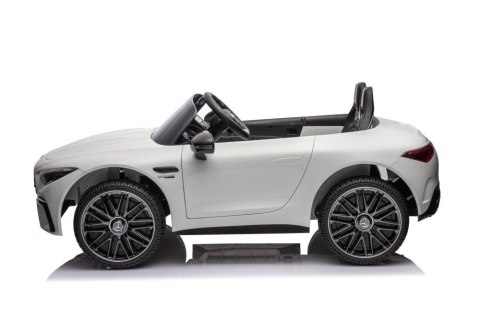 LEAN CARS Auto Na Akumulator Mercedes AMG SL63 Biały