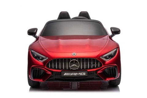 LEAN CARS Auto Na Akumulator Mercedes AMG SL63 Czerwony Lakierowany