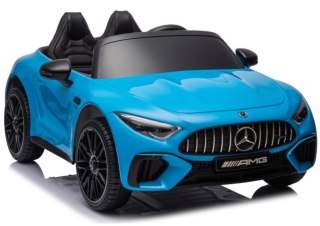 LEAN CARS Auto Na Akumulator Mercedes AMG SL63 Niebieskie Lakierowane