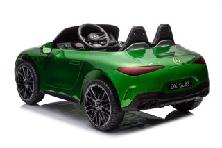 LEAN CARS Auto Na Akumulator Mercedes AMG SL63 Zielony Lakierowany