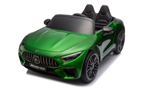 LEAN CARS Auto Na Akumulator Mercedes AMG SL63 Zielony Lakierowany