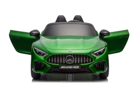LEAN CARS Auto Na Akumulator Mercedes AMG SL63 Zielony Lakierowany