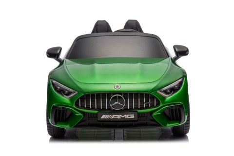 LEAN CARS Auto Na Akumulator Mercedes AMG SL63 Zielony Lakierowany