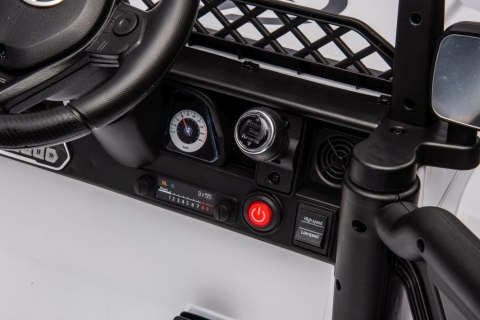 LEAN CARS Auto Na Akumulator Toyota FJ Biała 4x4