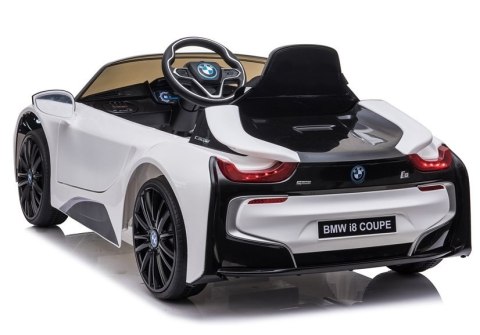 LEAN CARS Auto na Akumulator BMW I8 Coupe Biały