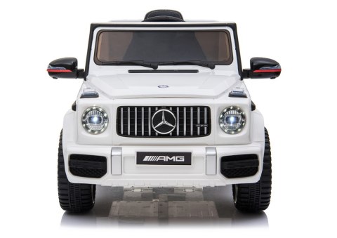 LEAN CARS Auto na Akumulator Mercedes G63 Biały BBH-0003