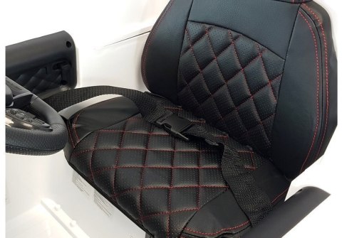 LEAN CARS Auto na Akumulator Mercedes G63 Biały BBH-0003