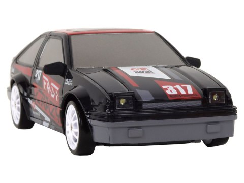 LEAN Toys Autko Sportowe Zdalnie Sterowane R/C 1:24 Czarne Wymienne Koła