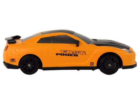 LEAN Toys Autko Sportowe Zdalnie Sterowane R/C 1:24 Żółte Wymienne Koła