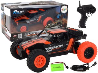 LEAN Toys Autko Terenowe Zdalnie Sterowane R/C 1:24 Pomarańczowe
