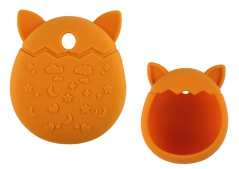 LEAN Toys Etui Na Tamagotchi Pomarańczowy Case Silikonowy
