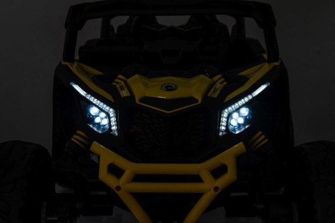 LEAN CARS Auto Na Akumulator Buggy Can-am DK-CA003 Żółty