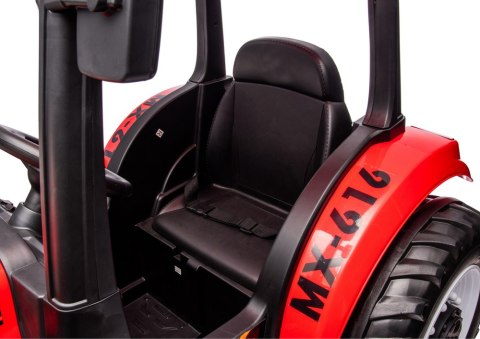 LEAN CARS Traktor Na Akumulator A011 24V Czerwony