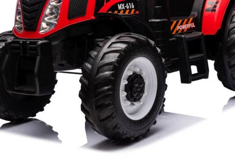 LEAN CARS Traktor Na Akumulator A011 24V Czerwony