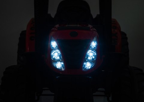 LEAN CARS Traktor Na Akumulator A011 24V Czerwony