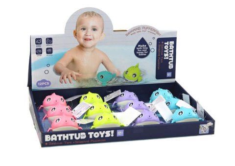 LEAN TOYS Zabawka Do Kąpieli Nakręcana Pływająca Rybka