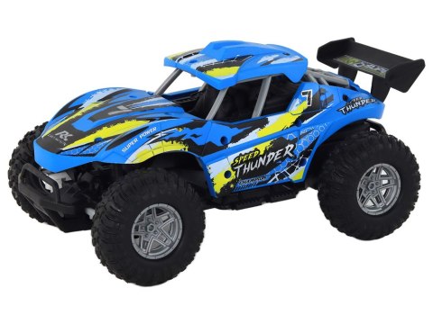 LEAN Toys Auto 1:16 Zdalnie Sterowane Off-Road Samochód Terenowy RC Niebieski