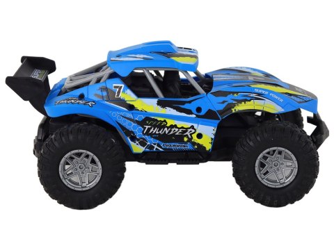 LEAN Toys Auto 1:16 Zdalnie Sterowane Off-Road Samochód Terenowy RC Niebieski