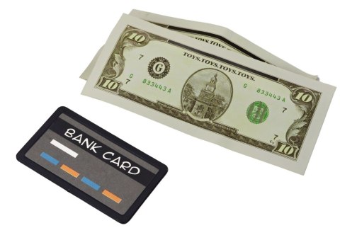 LEAN Toys Bankomat Skarbonka Dla Dzieci Nauka Oszczędzania Złoto Czarny