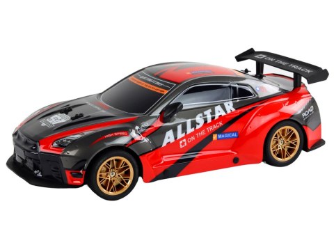 LEAN Toys Duże Auto Sportowe Zdalnie Sterowane 1:10 Czerwone