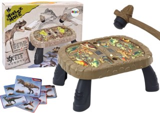 LEAN Toys Gra Zręcznościowa Whac-a-mole Dinozaury Stoliczek