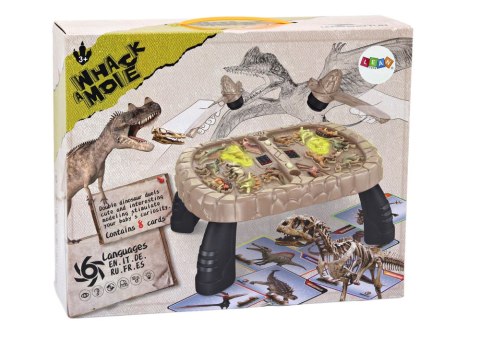 LEAN Toys Gra Zręcznościowa Whac-a-mole Dinozaury Stoliczek