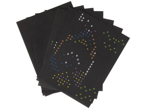 LEAN Toys Magiczna Tablica Edukacyjna 3D Podświetlana Układanka 180 ele.