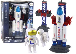 LEAN Toys Misja Kosmiczna Rocket Zero Kosmos Rakieta Astronauci