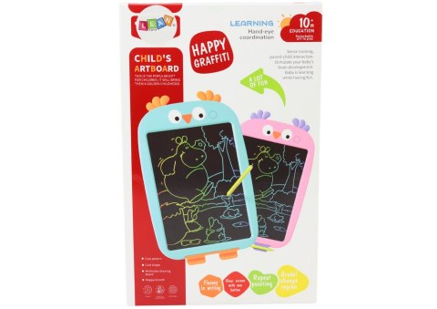LEAN Toys Tablica Do Rysowania Tablet Graficzny Ptak Rysik Niebieski