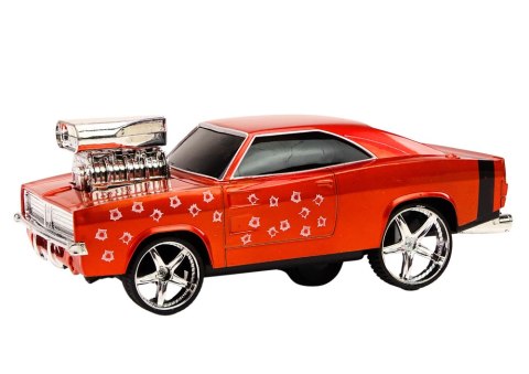 LEAN Toys Autko Zdalnie Sterowane 1:18 Drift 360 Światła Dźwięki Czerwony