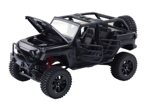 LEAN Toys Auto Terenowe Zdalnie Sterowane RC 2.4G Napęd 4x4 Czarny