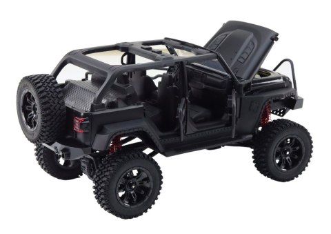 LEAN Toys Auto Terenowe Zdalnie Sterowane RC 2.4G Napęd 4x4 Czarny