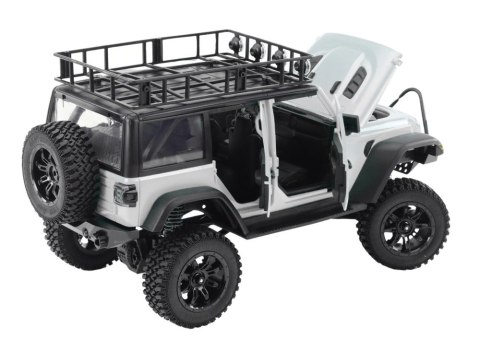 LEAN Toys Auto Terenowe Zdalnie Sterowane RC 2.4G Napęd 4x4 Szary
