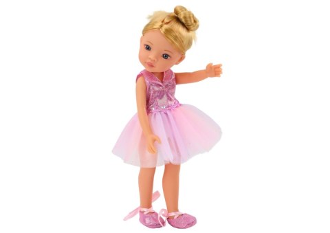 LEAN Toys Lalka Baletnica Różowa Laleczka Balerina Sukienka 33cm