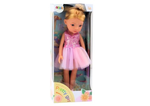 LEAN Toys Lalka Baletnica Różowa Laleczka Balerina Sukienka 33cm