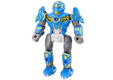 LEAN Toys Robot Do Skręcania Broń Wiertarka Śrubokręt Światła Dźwięk Niebieski