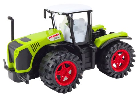 LEAN Toys Traktor Farmerski Duży Napęd Frykcyjny Zielony Pojazd Rolniczy