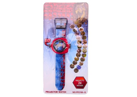 LEAN Toys Zegarek Elektroniczny Z Projektorem Dinozaurów 24 Slajdy