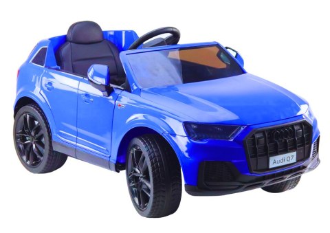 LEAN CARS Auto Na Akumulator Audi Q7 Niebieskie Lakierowane