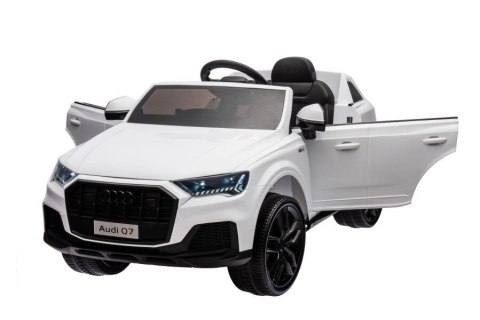 LEAN CARS Auto na Akumulator Audi Q7 Białe