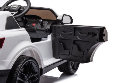 LEAN CARS Auto na Akumulator Audi Q7 Białe