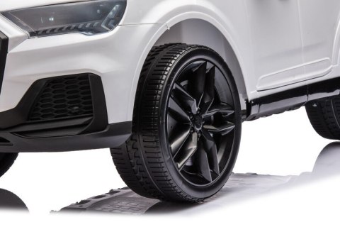 LEAN CARS Auto na Akumulator Audi Q7 Białe
