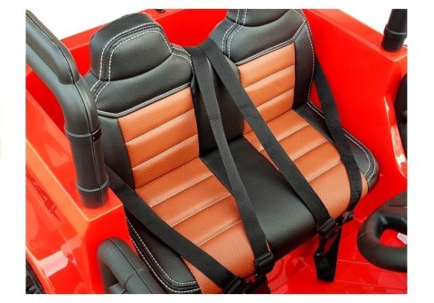 LEAN CARS Auto na Akumulator WXE-1688 4x4 Czerwony STRONG