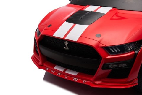 LEAN CARS Pojazd na Akumulator Ford Mustang GT500 Shelby Czerwony